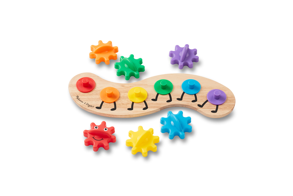 Bruco arcobaleno ingranaggi