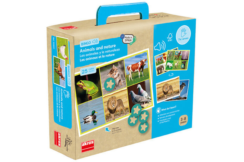 Bingo: animali e natura