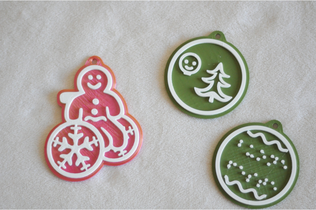 Decorazioni per albero - set di 3