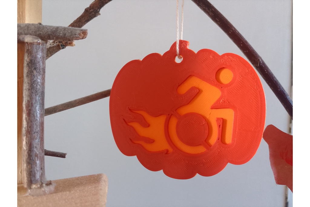 Decorazione per Halloween - zucca