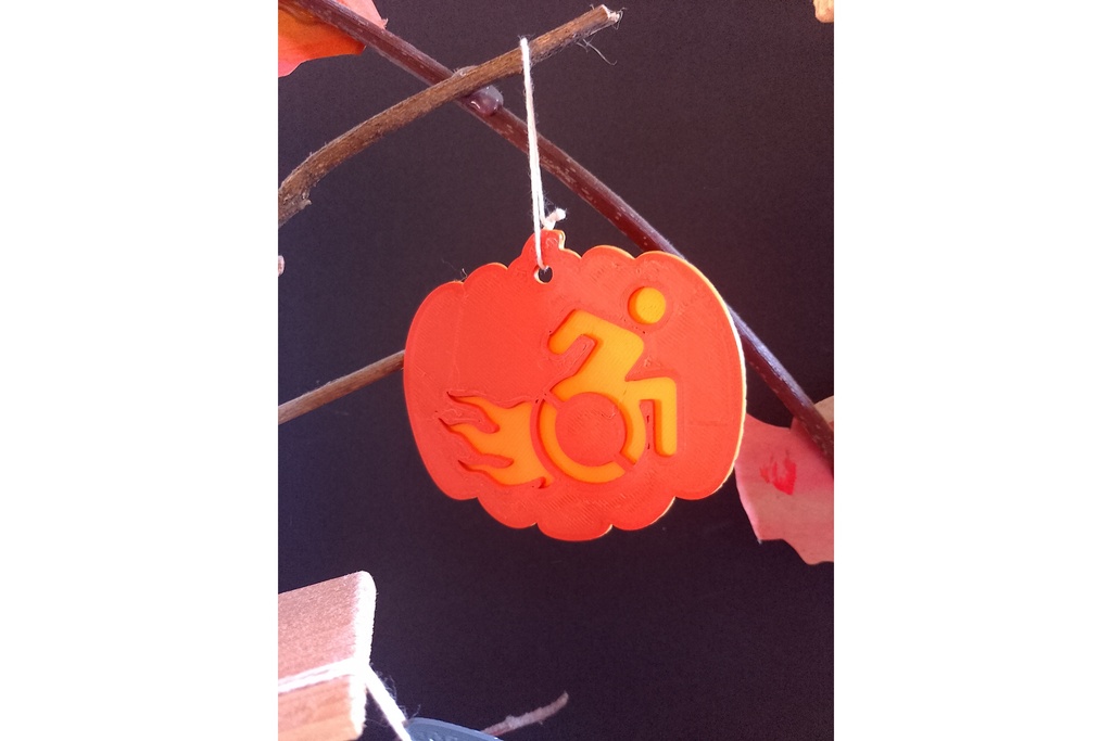 Decorazione per Halloween - zucca