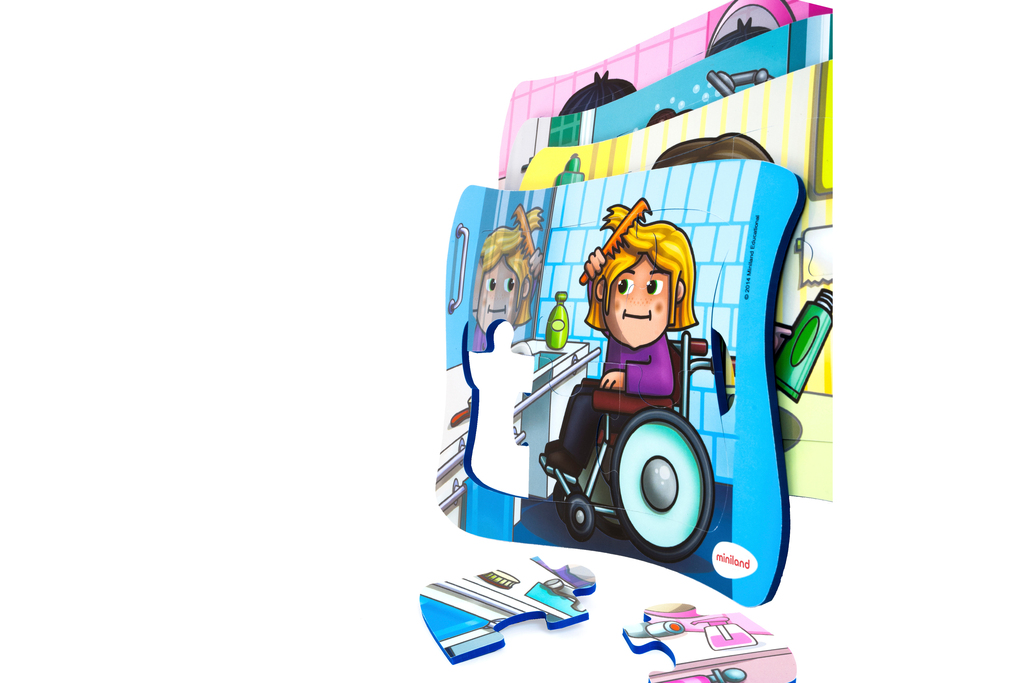 Puzzle a cornice - igiene