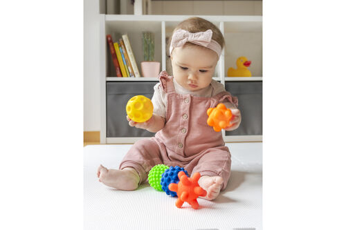 Palline sensoriali senza buchi - set di 5