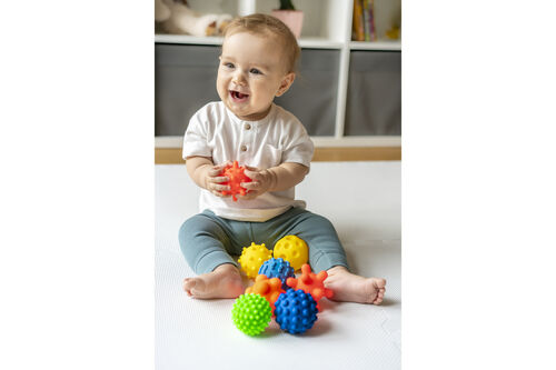 Palline sensoriali senza buchi - set di 8