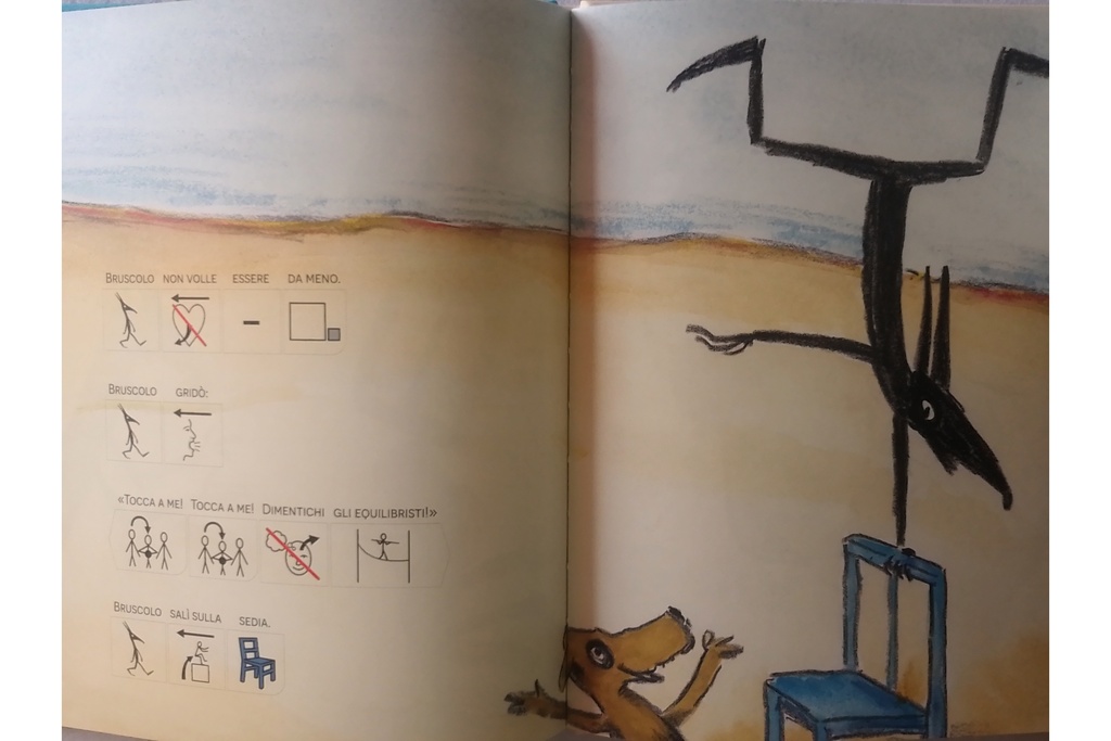 La sedia blu. In CAA