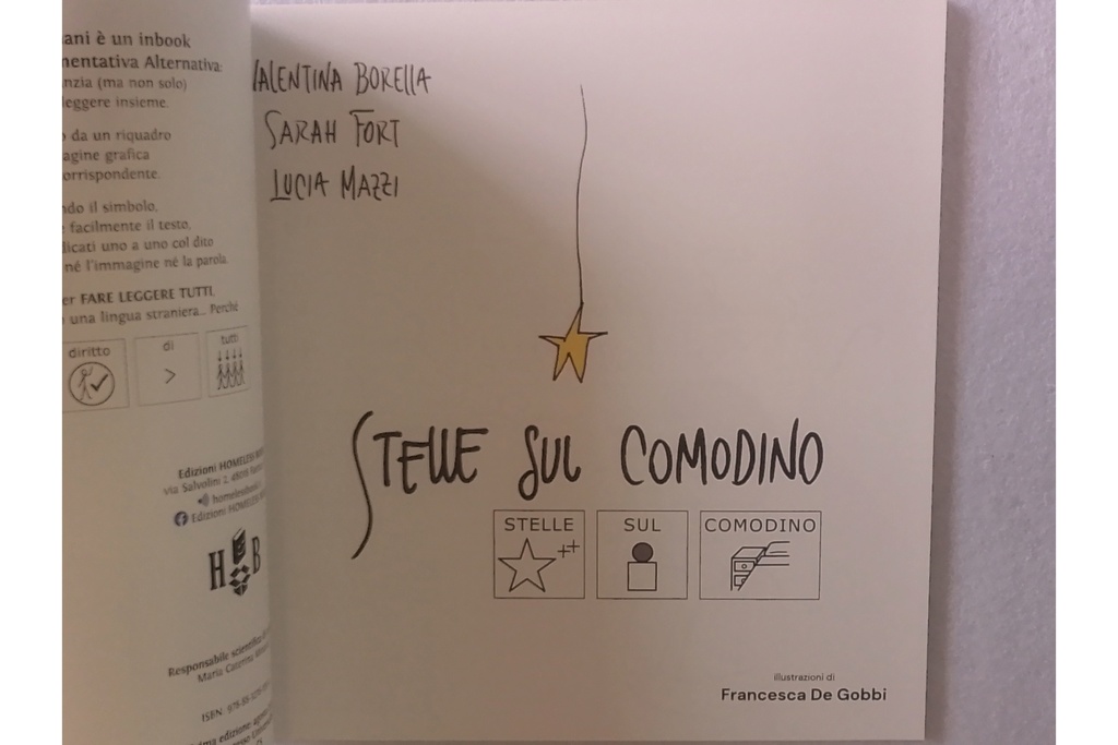 Stelle sul comodino