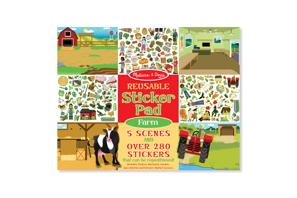 Sticker riutilizzabili - fattoria