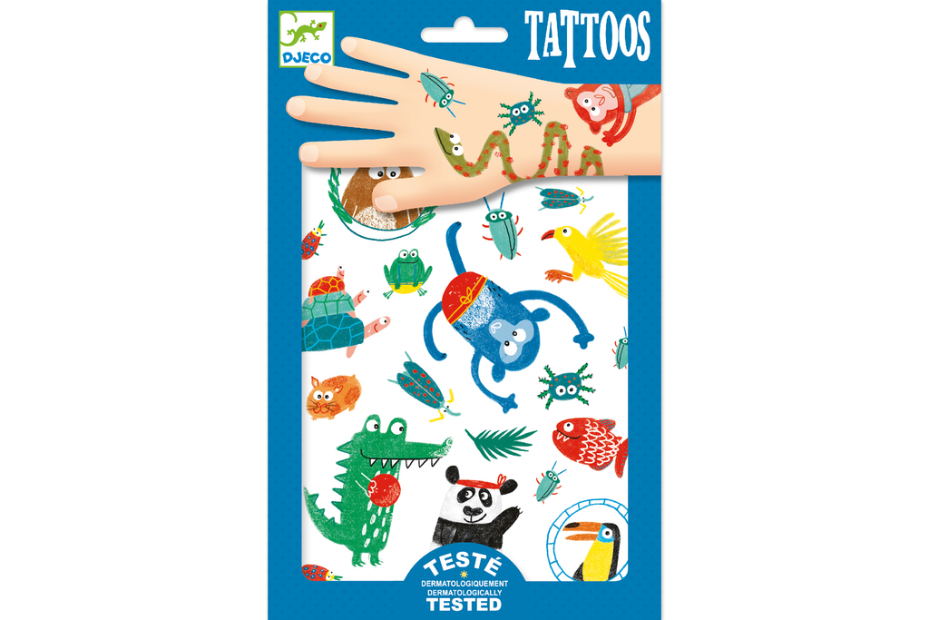 Tatuaggi - Animali buffi 