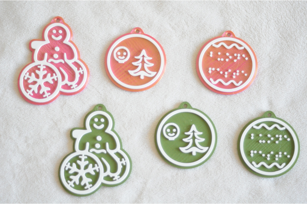 Decorazioni per albero - set di 3