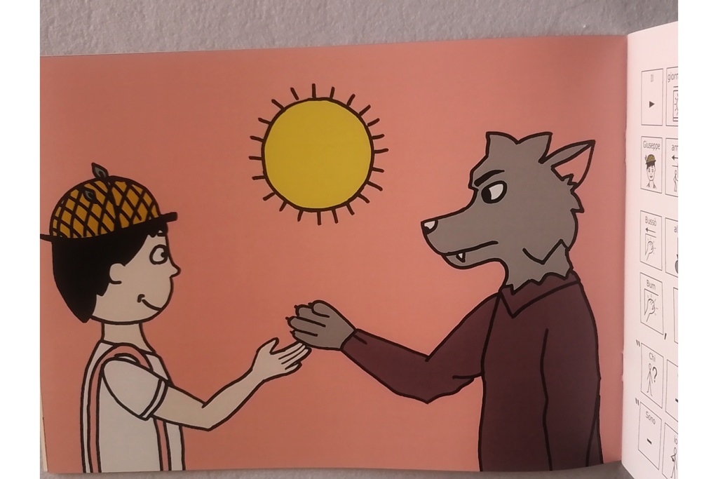 Zio lupo e la furbissima giricoccola